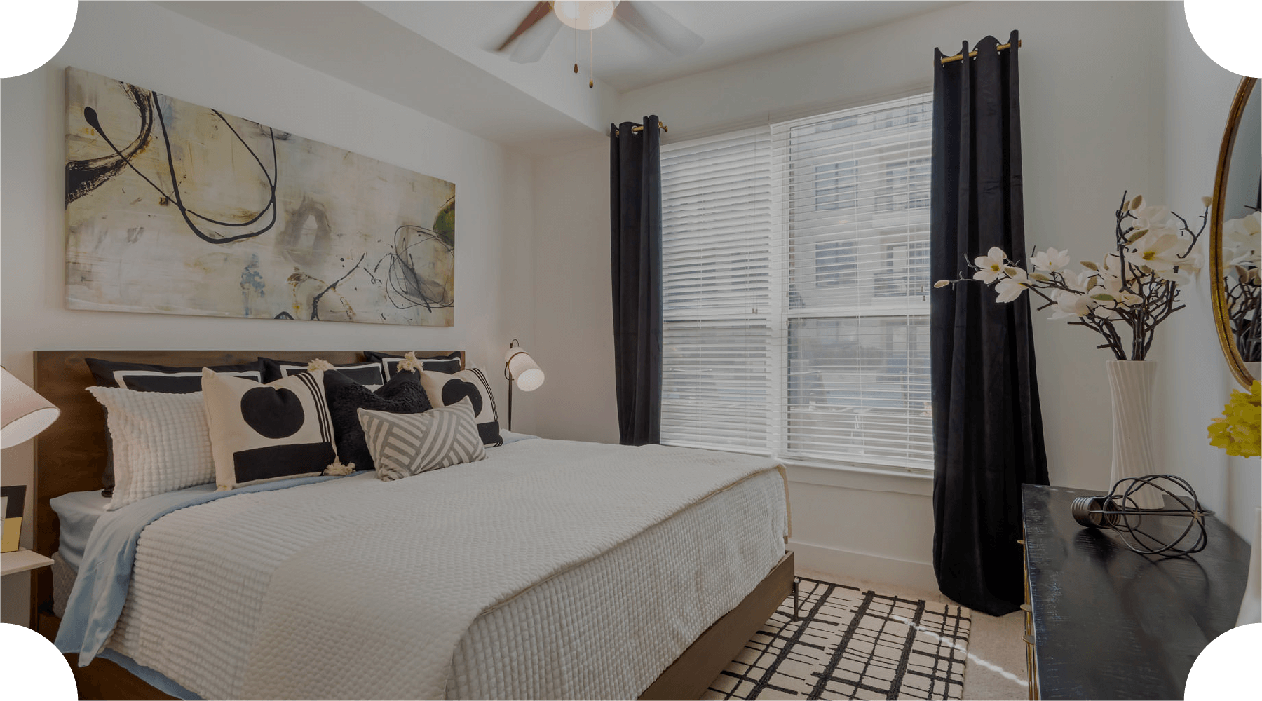 Bedroom options to fit every lifestyle bedroom with bed and large window