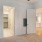 a bedroom with carpet